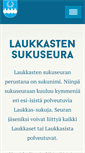 Mobile Screenshot of laukkaset.org